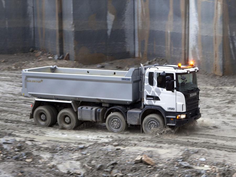  Scania G400 8x8 Tipper Off-Road Package 2011 года  (фото 1 из 4)